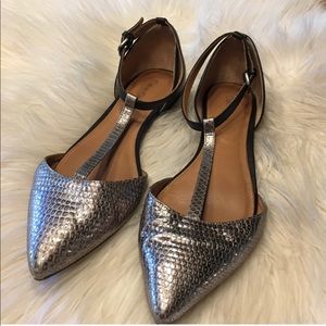 Calvin Klein Ghita Leather Flats 7 1/2